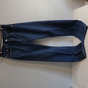 Levis 501 Button Fly Dark wash 30 x 32 Made in USA